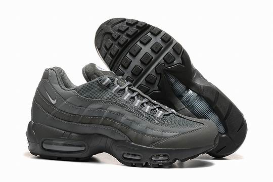 Cheap Nike Air Max 95 Grey Men's Shoes From China-166